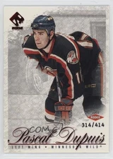 2001-02 Pacific Private Stock 314/414 Pascal Dupuis #125 Rookie RC 1v9