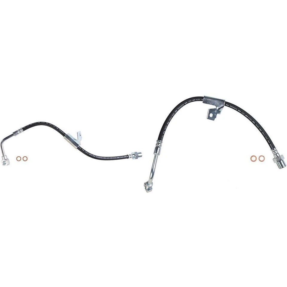 Manguera hidráulica de freno delantera izquierda y derecha para Chevrolet S10 Blazer 1983 1984 1,9 L Foto 2 de 2