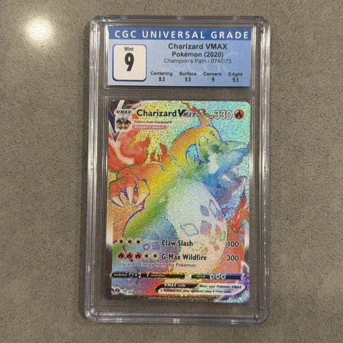 Charizard VMAX Pokemon Champion’s Path 074/073 CGC 9