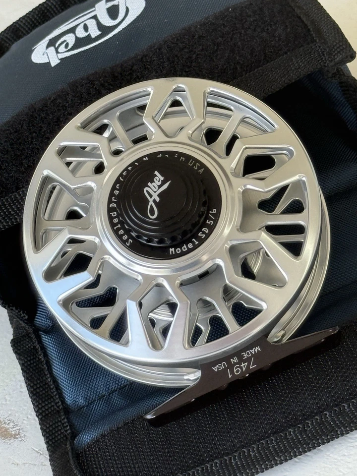 **SCHÖN** 🔥 ABEL SD 5/6wt Fliegenrolle!! 🔥~LEGENDÄR~ 🔥