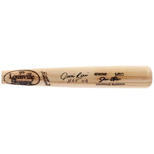 Jim Rice Boston Red Sox Firmado Louisville Slugger Juego Modelo Bate con HOF 09 Insc Foto 3 de 3