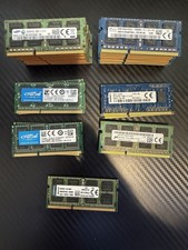 Lot Of 32 - 8gb DDR3 - Mix Samsung, SK Hynix, Crucial, Micron, Kingston