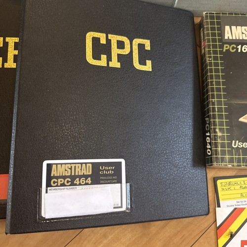 AMSTRAD BUNDLE User Club Screen Designer Super Calc Incomplete Vintage - Afbeelding 2 van 12