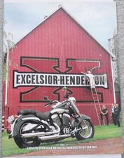 brochure collectible/vintage dealer/sales, Excelsior-Henderson motorcycles, 1999