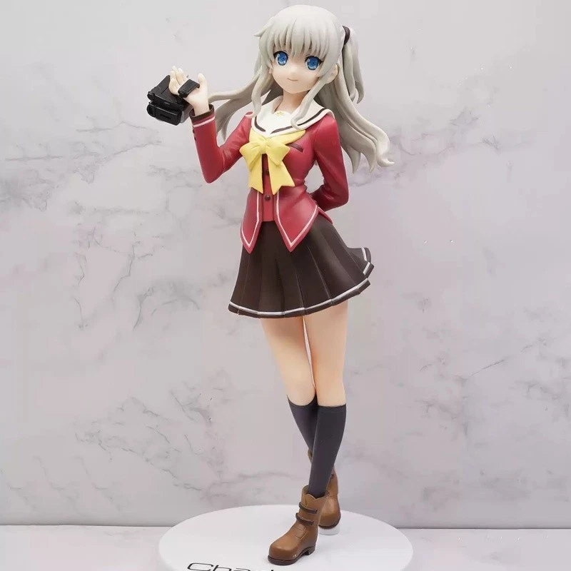 Figuras de acción de anime Charlotte Tomori Nao de 19 cm modelo de PVC estatua juguetes regalos nuevas Foto 4 de 4