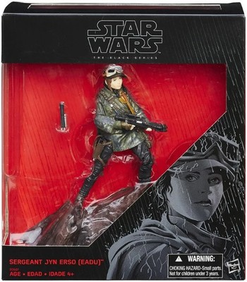 Hasbro Star Wars Black Series Sergeant Jyn Erso (Eadu) K-Mart Exclusive 2016 Neu