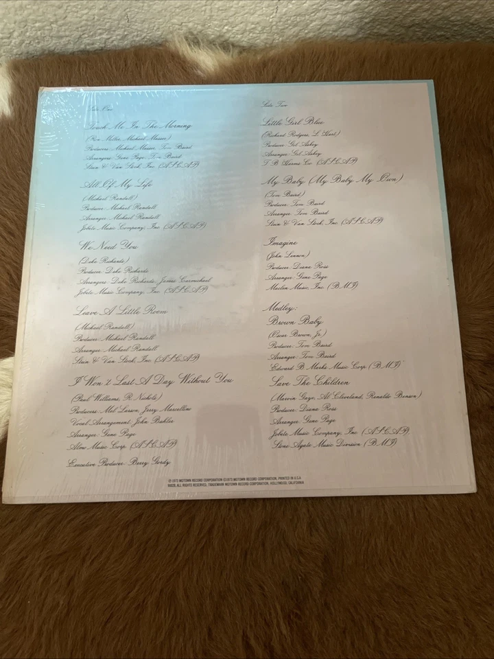 Diana Ross – Touch Me In The Morning - 1973 Motown M 772L - Vinyl Record LP  Foto 2 de 4