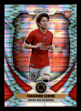 Takahiro Sekine Urawa Red Diamonds 2025 Prizm Panini RC Disco Prizm #77