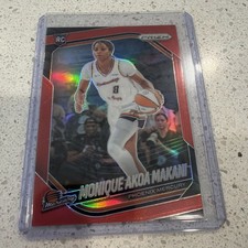 Monique Akoa Makani 2025 Panini Prizm WNBA RC Red /299 Rookie #98 Mercury