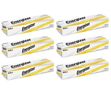 144 Energizer Industrial AA Alkaline Batteries (EN91, LR6)