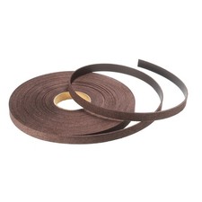 10.94 Yards 10mm PU Leather Cord Suede String for DIY Crafts, Dark Brown 1 Roll