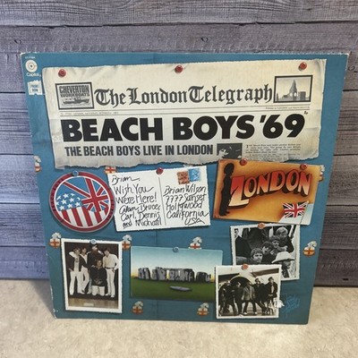 BEACH BOYS LP '69 ~ LIVE IN LONDON ~ CAPITOL ST-11584 LP Vinyl Record Album EX
