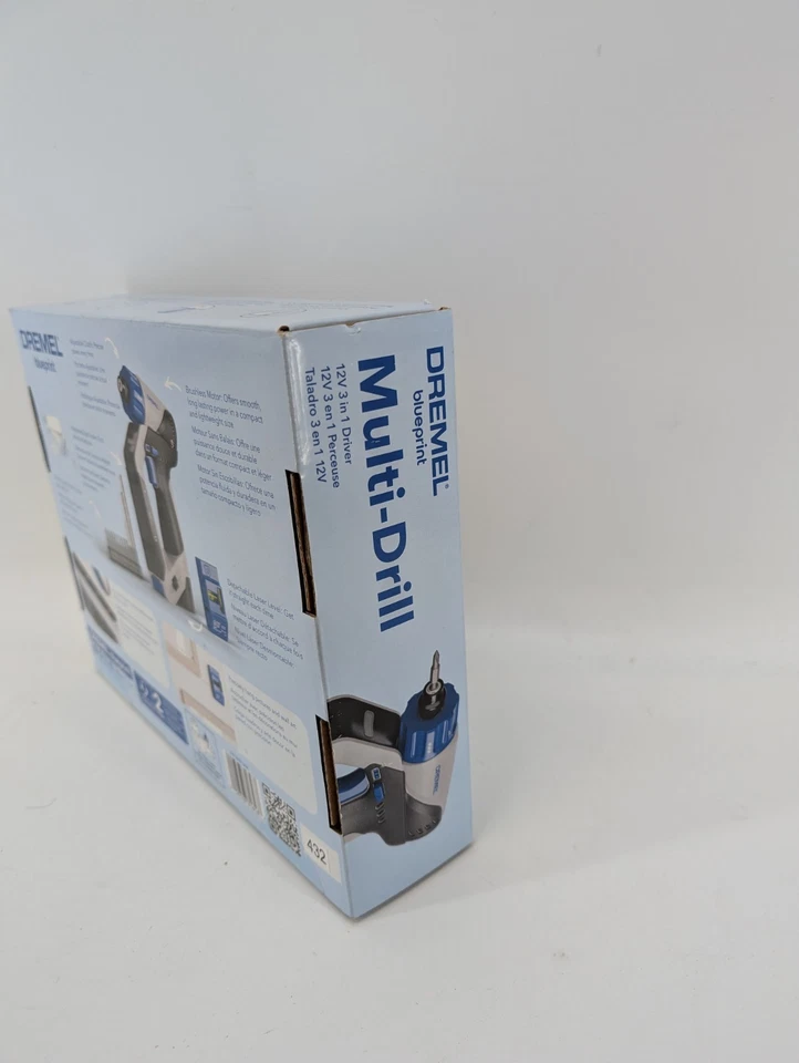 Dremel Blueprint 12V 3-in-1 Driver Multi-Drill Kit (F013DD12AA) - Image 4 of 4