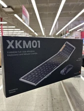 NEW!!! ProtoArc Foldable Keyboard and Mouse, XKM01 for Business and Travel BLUE