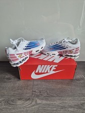Nike Air Plus Tuned TN 3 III da uomo rosse bianche blu sfumate USA 5,5 taglia UK 