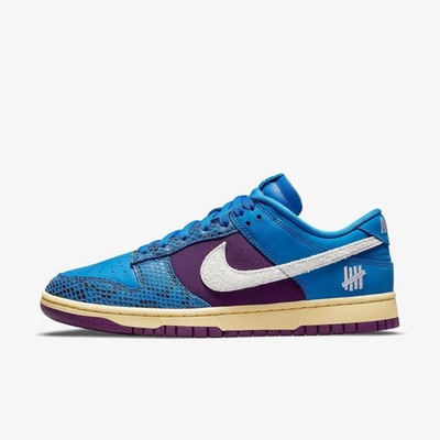Nike Dunk Low SP x UNDFTD / Undefeated '5 On It' Signal Blue (2021) Sneakers