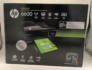 NEW HP OfficeJet 6600 Wireless All-in-One Inkjet Printer with Scan Fax