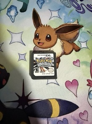 Pokemon Platinum Version Ds Video Game Cartridge 