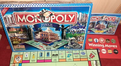 UNBESPIELT: Monopoly Ipswich Edition zum Teil innen noch ovp TOP  