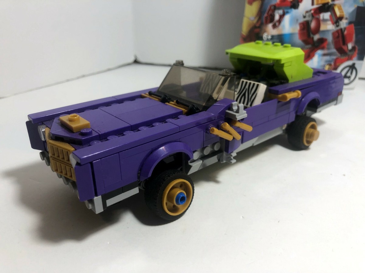 LEGO Heroes LOT: Joker Lowrider 70906, Iron Man Mech 76140 (sealed
