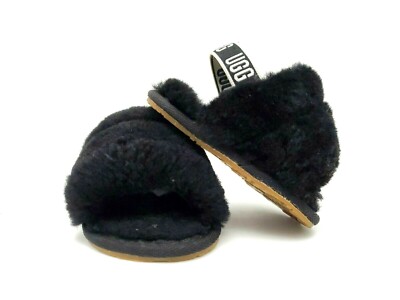 新品未使用UGG K FLUFF YEAH CLOG ブラック 6 UGG® Fluff Yeah Slide - Women's Shoes in Black | Buckle