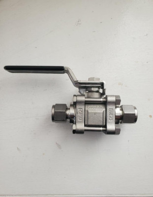 Swagelok 60 Series SS63TS8 3 Piece Ball Valve