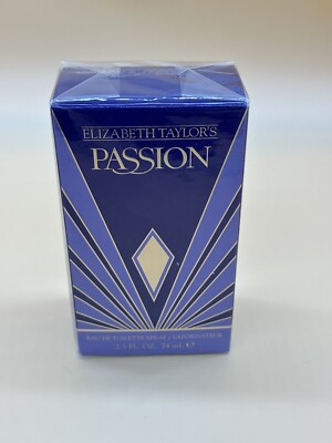 Elizabeth Taylor's Passion Eau De Toilette Spray For Women 2.5 fl oz New In Box