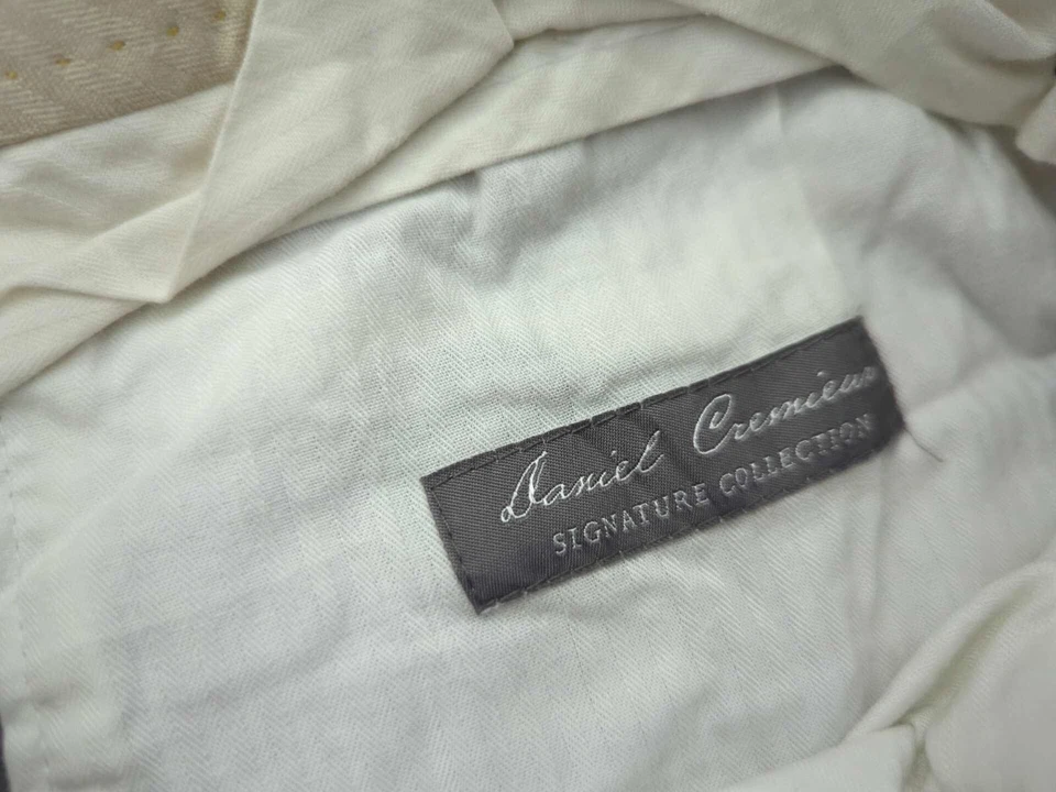 Daniel Cremieux x Loro Piana Dress Pants Mens 36R Gray 98% Wool - Image 3 of 4