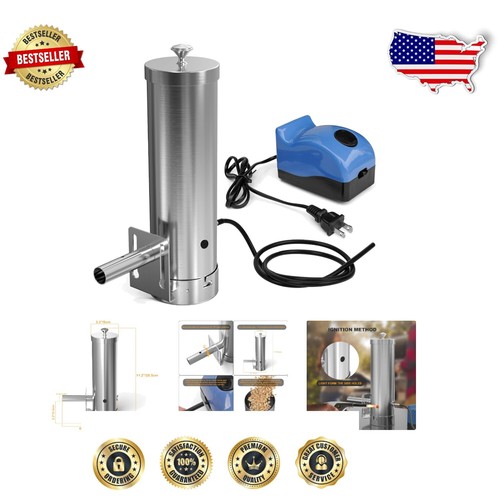 Compact Stainless Steel Cold Smoke Generator - Effortless BBQ Flavor Enhancement - 第 1/11 張圖片