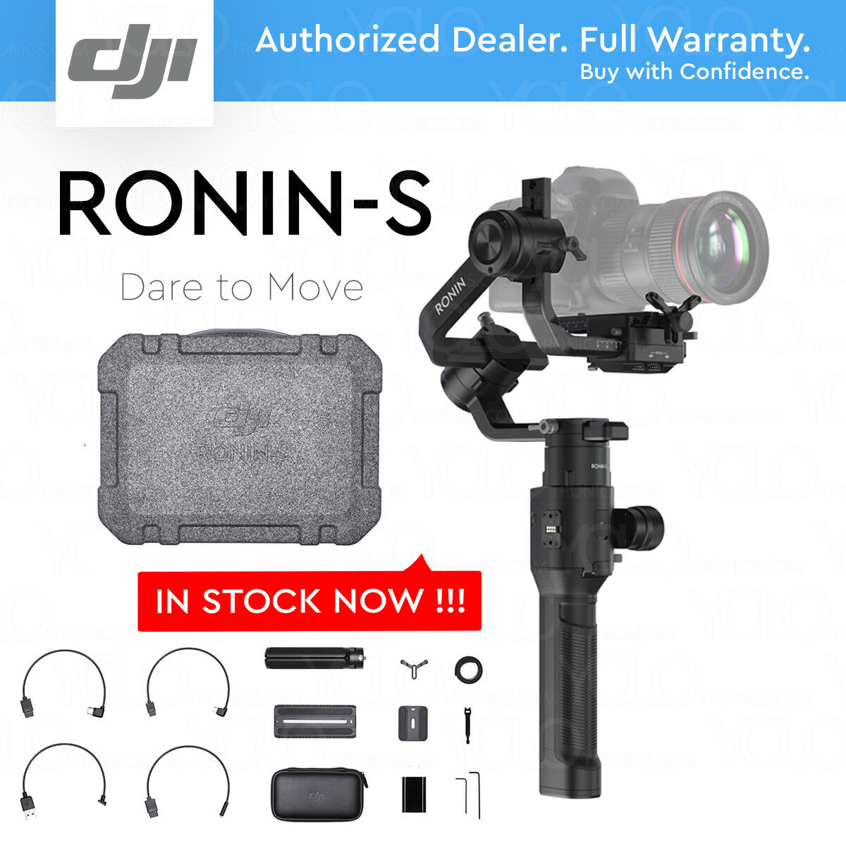 dji Ronin-S 標準キット　ジンバル　スタビライザー