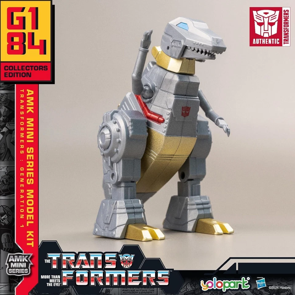 TRANSFORMERS Generation One YOLOPARK Mini Model Kit GRIMLOCK Tiran 10 cm - Immagine 3 di 4