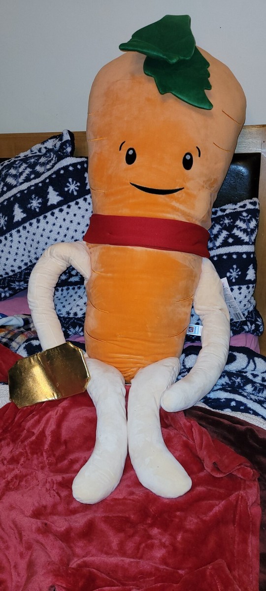 Limited Edition Jumbo Kevin the Carrot Plush Golden Ticket 2023