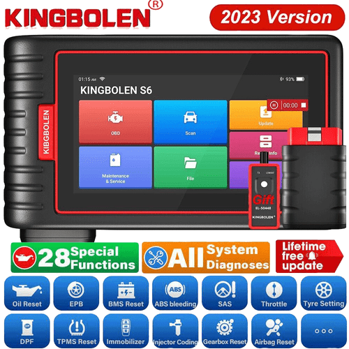 Automotive BT OBD2 Scanner Car Diagnostic Tablet Scan Tool Code Reader BLUETOOTH - Picture 1 of 16