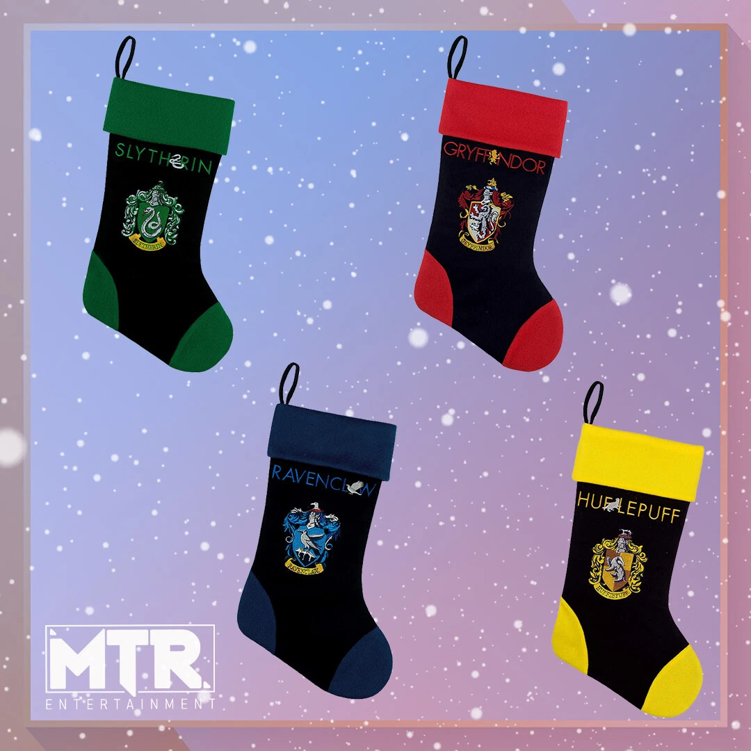 Harry Potter Christmas Stockings Assorted Houses eBay