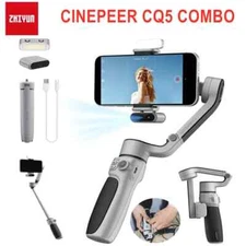 Zhiyun CINEPEER CQ5 Combo Phone Gimbal Stabilizer for iPhone 16 15 Pro Max Plus