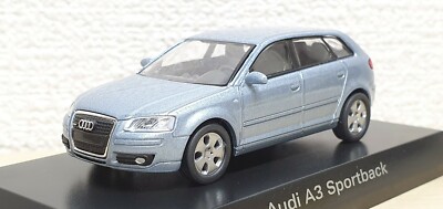 1/64 Kyosho AUDI A3 SPORTBACK LIGHT BLUE diecast car model | eBay