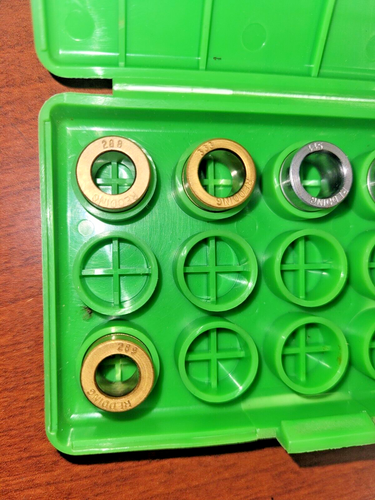Redding Reloading Titanium Nitride & Steel Neck Sizing Bushings. *You ...