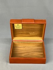 GENUINE Rolex Vintage President Day Date 70-80s Brown Leather watch box 71.00.02