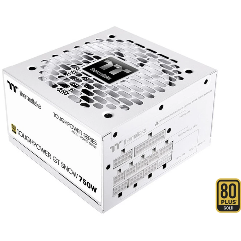Thermaltake Toughpower GT Snow 750W, PC-Netzteil, weiß