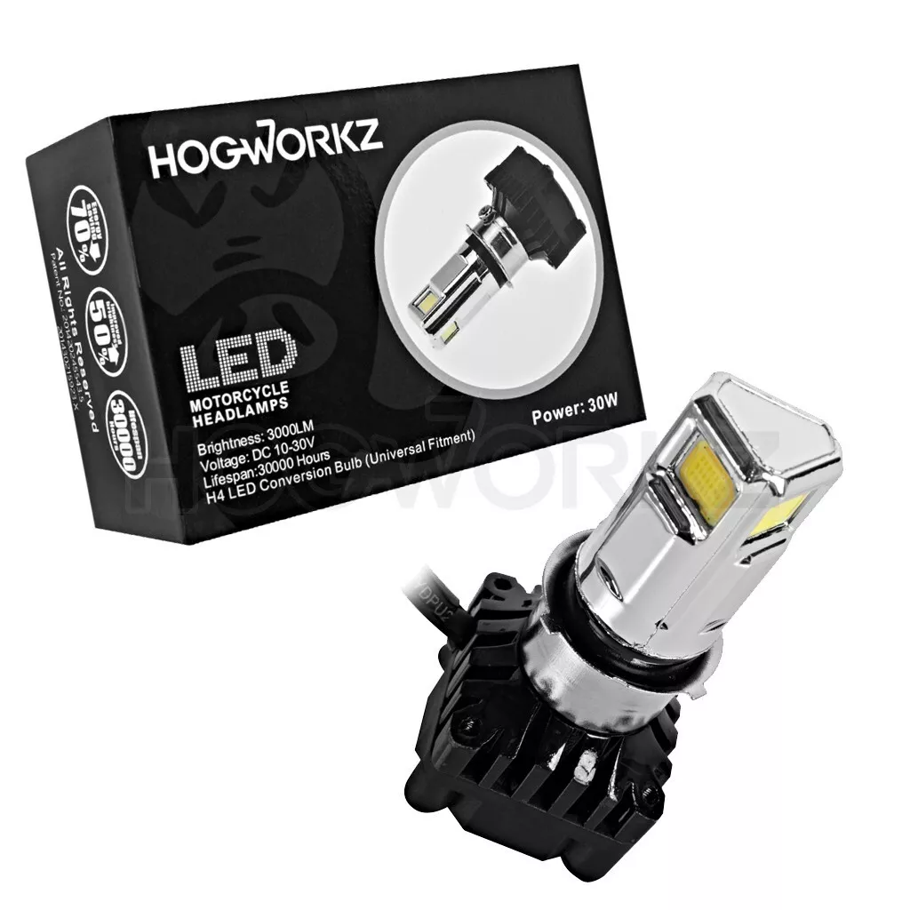 Led motorcycle 2024 headlight bulb
