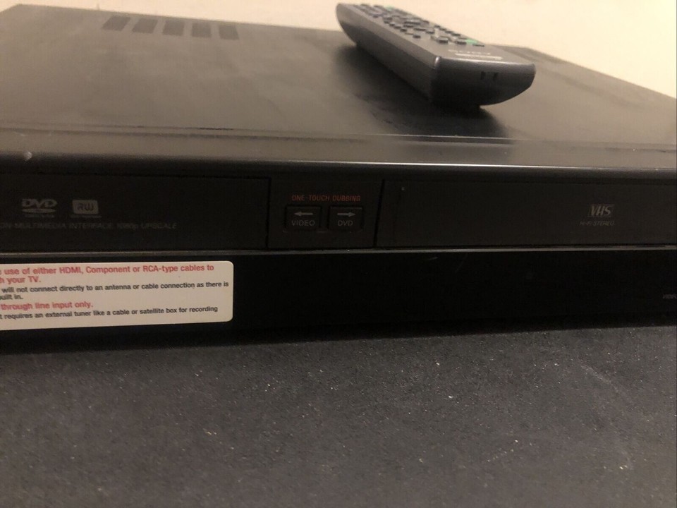 Sony RDRVX560 DVD Recorder VHS VCR Combo Player HDMI 1080P With Remote