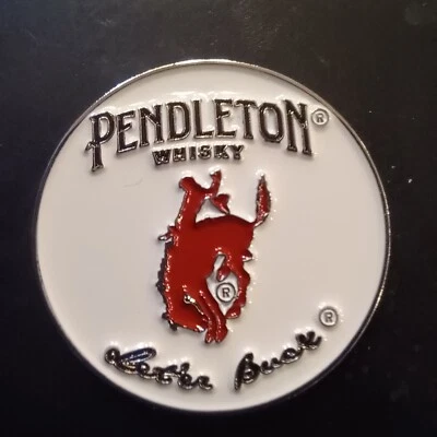 Pendleton Whisky golf ball spotter marker