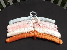 5 Satin Padded Hangers
