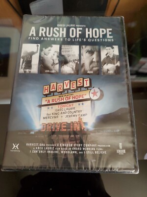 A Rush of Hope Harvest DVD New