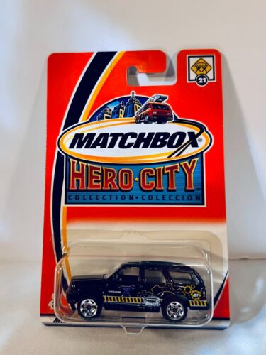 New Matchbox 2025 **Chase Car Tempo** Hero City 2003 - Cadillac