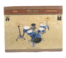 Noodle Your IQ 3D Wood Puzzle | Drums