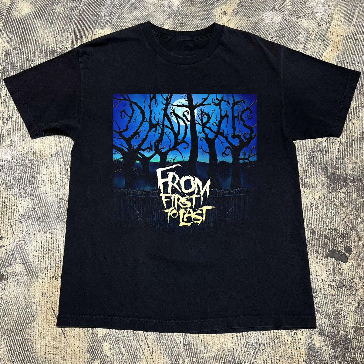 From First To Last - 'Dead Trees' Short Sleeve Black All Size
