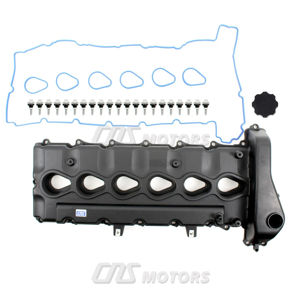 Valve Cover & Gasket & Cap for 02-05 GM Bravada Envoy Trailblazer Rainier 4.2L Foto 2 de 4
