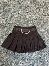 Royal Bones Tripp NYC Daang Goodman Gothic Emo Medium Mini Skirt