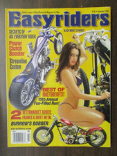 EASY RIDERS MOTORCYCLE MAGAZINE 416 FEBRUARY 2008 BIKETOBERFEST BURROW'S BOBBER
